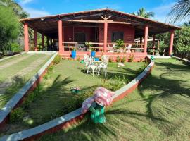 Casa Vermelha Moitas-Icaraizinho de Amontada, hôtel à Icaraí