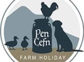 애버게일에 위치한 호텔 Cwtch Winnie Shepherd's Hut- Pen Cefn Farm Holiday