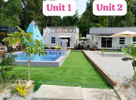 Casa LiLa Tiny Stay & Pool Kota Bharu,free wifi,free parking、Kampong Seribangのシャレー