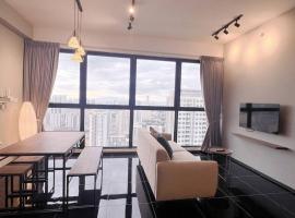 Dzīvoklis Urban Suites with Spectacular High Floor View #3BR #03 pilsētā Jelutong