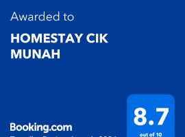 HOMESTAY CIK MUNAH, hotel in Taiping