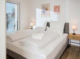 Rent4Living Apartments WLAN I Tiefgarage I nahe dem Zentrum und Therme I Barrierearm，巴特基辛根的住宿