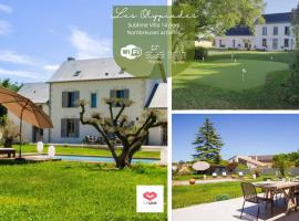 Les Olympiades - Magnifique Villa d'évasion, hotel in Vendeuvre-du-Poitou