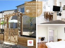 "Peace & love house" en campagne de Poitiers: Montamisé şehrinde bir ucuz otel