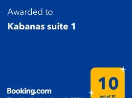 Kabanas suite 1