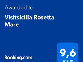 Visitsicilia Rosetta Mare อพาร์ตเมนต์ในอัลกาโมมารีนา