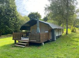 Safari tent, campsite in Magyarhertelend