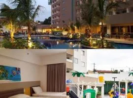 Enjoy - Olimpia Park Resort - Em frente ao Park - Ap 1 Dorm