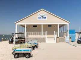 Blufin Bungalows & Marina，欽科蒂格Mid-Atlantic Regional Spaceport附近的飯店