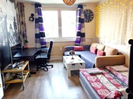 Cozy trendy spacious room in green area 12 min. near to the center Alexanderplatz、ベルリンのホームステイ