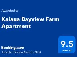 Kaiaua Bayview Farm Apartment