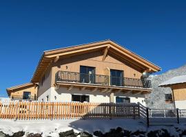 Chalet in Nassfeld ski area with sauna, spa hotel in Hermagor
