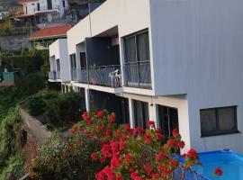 D Henriques House, vila u gradu 'Câmara de Lobos'