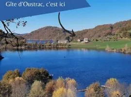 Gîte d'Oustrac, vue imprenable sur Lac de Maury