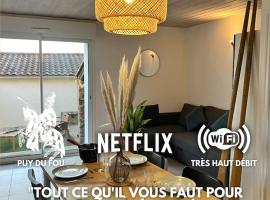 Puy du fou (10 min) - Nature - T3 L'étape du Puy, hotel in Les Herbiers