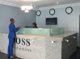 BOSS HOTELS & SUITES, hotell med parkeringsplass i Lagos