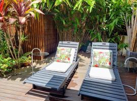 Palm Garden Villa-Apt - Tropical Oasis at Cronulla Beach, self-catering accommodation in Cronulla