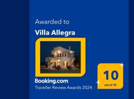 Villa Allegra, hotel v destinaci Korfalónas
