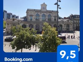 Chambre indépendante en face de la Gare Lille Flandres, hotelli Lillessä