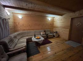 Classic Latvian Sauna and Hot Tub in a quiet place, casa o chalet en Mālpils