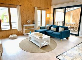 "La cabane" grande maison, clim, parking、セットのホテル