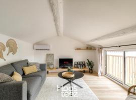 Le chaleureux et cosy avec parking proche Lyon, vacation rental in Les Rivages