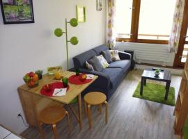 Studio 4 pers, Balcon Sud, Lave-vaisselle, Animaux acceptés - FR-1-404-62, hotel in La Mongie