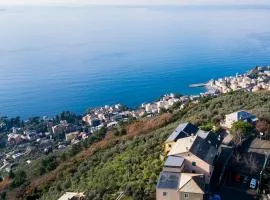 Apartment With Sea View, Private Garden, Bogliasco