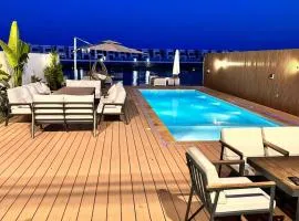 Luxury Villa sea view and free paddle boat - Al Dana Island Fujairah