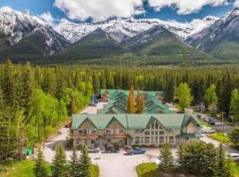 Banff National Park Wood lodge, hotel Canmore-ban