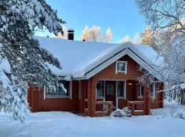 Log cabin in 15 min from Rovaniemi center- 3bdr-Sauna-Fireplace, rumah percutian di Rovaniemi