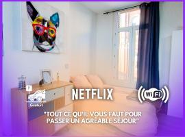 02 L Aparté By Fanny S, hôtel à Saint-Quentin près de : Centre Hospitalier de Saint-Quentin