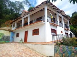 Cabaña Villa Esperanza, počitniška hiška v mestu Zapatoca