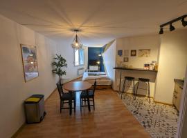 Ton Petit Studio - Le 62 - Coeur de Ville, hôtel à Mulhouse près de : Gare de Mulhouse