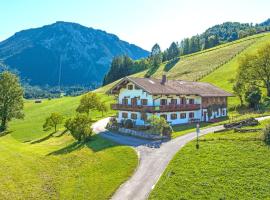 Ferienwohnung Beim Raffner, Bergblick, Natur, Ruhpolding, hotel din Ruhpolding