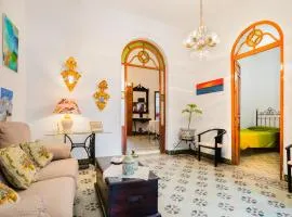 Una casa azul