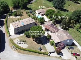Gite complex near Mirepoix in the Pyrenees, holiday home in Limbrassac