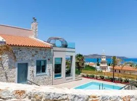 Exquisite Crete Villa - Villa Kleanthi - 4 Bedroom - Private Pool - Panoramic Sea View - Chania