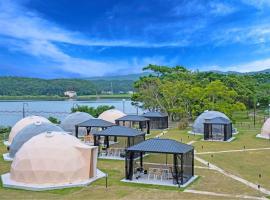 Glamping Base IZUMO "Lakeside Hot Spring Hotel Kun - Vacation STAY 42024v，出雲的豪華露營地點