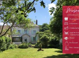 Grande maison #6 chambres #Proche Amboise/Tours, maison d'hôtes à Mosnes