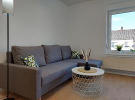 Neues deluxe Apartment für 3 Personen in Oberkochen, cheap hotel in Oberkochen