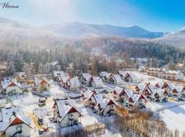 Wonder Home - Domki górskie z kominkami na kameralnym osiedlu - plac zabaw na terenie kompleksu