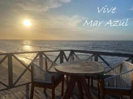 Mar Azul - Playa y Turismo, cabaña o casa de campo en Camarones