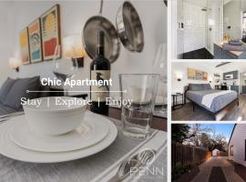 Apartment accessible to Downtown, Park & Hospital, hotel dicht bij: California State University Chico, Chico