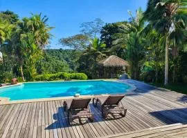 Villa d'une chambre avec piscine privee terrasse amenagee et wifi a Petit Bourg