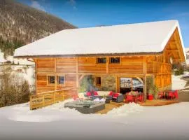 Chalets des Aravis Kitz et Buhel avec Jacuzzi 12 et 15 personnes