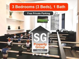 Salisbury Place by SG Property Group, ubytování v soukromí v destinaci Crewe