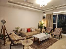 Kali Bari View by Maple Key Stays - 3BHK & Terrace, hotell i New Delhi