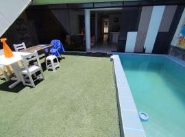 Casa con Piscina y terraza en Punta Hermosa, villa 