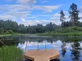 Paganamaa puhkemaja ja peosaal, hotel s baz&eacute;nem v destinaci Liguri